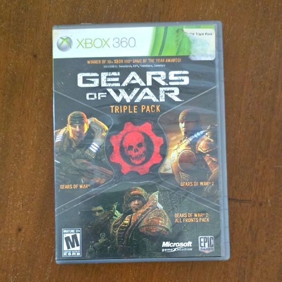 Other - Gears of War Triple Pack for XBOX 360 game